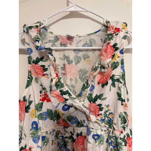 Motherhood maternity dress linen blend Size M - Picture 3 of 5